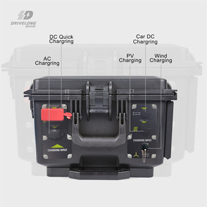 Opciones de entrada versátiles, estación portátil, monitoreo inteligente, batería integrada de 2048 Wh, generador solar de onda sinusoidal pura, carga para automóvil - Product Image 4