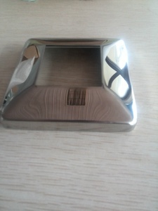 야외 난간을위한 50.8 포스트 spigot에 대한 전문 제조 스테인레스 스틸 316 돔형베이스 플레이트 커버 - Product Image 4