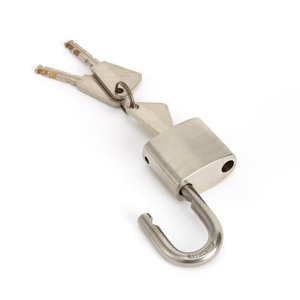 Wholesale 304 Stainless Steel Padlocks Customizable Key <strong>Safety</strong> <strong>Door</strong> <strong>Locks</strong> 50mm Size Durable for Outdoor House Hotel Warehouse - Product Image 2