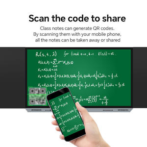 Pizarra Interactiva <span class=keywords><strong>LED</strong></span> OEM de 75 Pulgadas para Escuela, Pantalla LCD 4K, Pizarra Nano con Táctil de 20 Puntos y Cámara de 48MP - Product Image 2