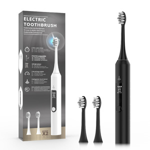 Cepillo de <span class=keywords><strong>Dientes</strong></span> Eléctrico Portátil OEM Recargable con Sensor de Presión Inteligente y 4 Modos de Limpieza - Product Image 1