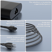 Cargador Rápido Universal USB C Tipo C de Viaje, Cargador de 90W, Adaptador de Corriente CA de Carga Rápida, Cargador para Portátil HP Spectre x360