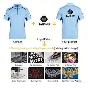 <span class=keywords><strong>Polo</strong></span> da <span class=keywords><strong>Uomo</strong></span> Personalizzata 210g, T-shirt Sportiva di Alta Qualità, Abbigliamento da Golf con Logo Personalizzato, Campione Gratuito - Product Image 5