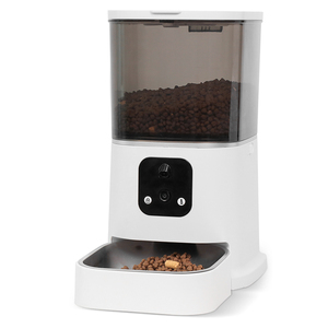 Comedero Inteligente Ecológico para Mascotas Furrivo <span class=keywords><strong>de</strong></span> 6L, <span class=keywords><strong>de</strong></span> Acero Inoxidable y Plástico, con Doble Cámara, Control por Aplicación WiFi, <span class=keywords><strong>Video</strong></span> Panorámico <span class=keywords><strong>de</strong></span> 1080P, Automático para Perros y Gatos - Product Image 4