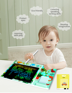 Nouveaux jouets pour enfants 2026, tablette électronique à écran LCD <span class=keywords><strong>magique</strong></span>, tablettes d'écriture pour enfants, tablettes éducatives pour enfants, cartes flash parlantes <span class=keywords><strong>2</strong></span> en 1 - Product Image 5