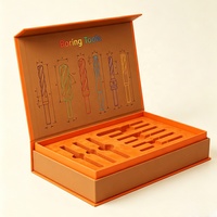 Boîtes cadeaux de luxe personnalisées avec logo, en carton rigide mat, pliables, vides, pour outils, avec fermeture magnétique
