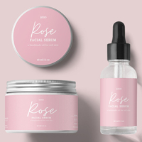 Feuille autocollante adhésive personnalisée avec Logo privé pour emballage cosmétique