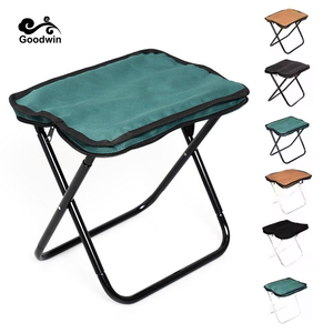 New Arrival Có Thể Gập Lại Nhôm Ngoài Trời Cắm Trại Ghế Trọng Lượng Nhẹ Phân Đánh Cá Mazza Với Oxford Vải Cho Trong Nhà Sử Dụng - Product Image 1