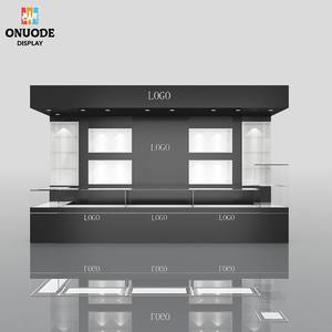 Kiosco de Perfumes de Lujo Personalizado |   Exhibidor de Acero y MDF con LED Premium |   Diseño de Tienda Ecológico, Reciclable y Personalizable para Compras - Product Image 3