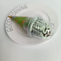 Vente en gros de délicieuses cornets de crème glacée au goût de melon Hami - 100g
