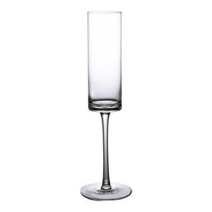 Verres à champagne transparents faits à la main de luxe moderne en gros d'usine pour bar de pays de vin de mariage - Product Image 5
