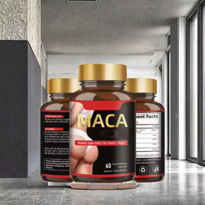 Cápsulas de Suplemento de Belleza y Salud de Raíz de Maca Negra, Fórmula Herbal Hecha con Ingredientes Naturales a Base de Plantas - Product Image 2