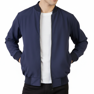Ultimate Mens Winter Bomber <b>Jacket</b> <b>Soft</b> Padded <b>Shell</b> Durable Stitching for Maximum Warmth and Stylish Modern Appeal stylish - Product Image 1