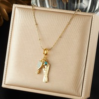 Promotion Collier Créatif avec Pendentif Émail Étoile Ciseaux Peigne, Cadeau Ludique, Bijoux et Accessoires pour Femme, Vente en Gros TGXL14824