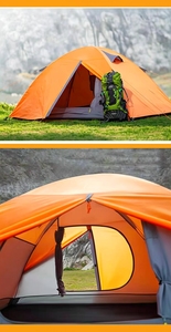 Tente de camping <span class=keywords><strong>l</strong></span>égère et imperméable pour la <span class=keywords><strong>randonnée</strong></span>, OEM, installation facile, abri portable pour les voyages et les aventures en plein air - Product Image 6