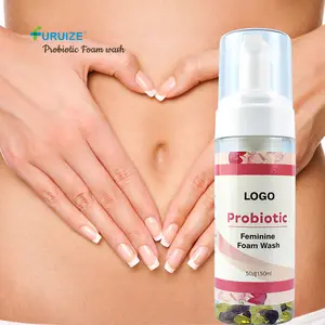 Furuize organic vaginal ph balance private label feminine hygiene intimate vagina probiotics foam wash