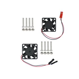 冷却ファンマザーボードハウジングDC5Vファンヒートシンク<span class=keywords><strong>Raspberry</strong></span> <span class=keywords><strong>Pi</strong></span> 3B/4B 3007オリジナル - Product Image 2