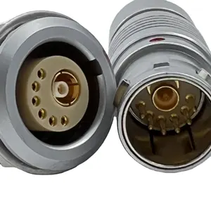 连接器高质量中国制造商黄铜外壳材料电线连接器，用于广播或测试