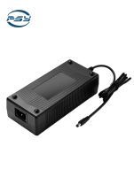 Chargeur de batterie Li-ion 42V 5A SCP de bureau ignifuge avec indicateur LED OTP CE pour système de stockage d'énergie