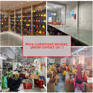 定制刺绣标志复古100% 棉6面板棒球帽男士休闲装水洗棉布仿旧爸爸帽子 - Product Image 6