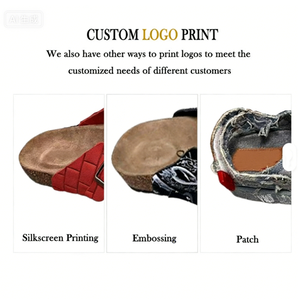 Produttori di Scarpe: Zoccoli Personalizzati con Logo Ricamato, Basso MOQ, in Pelle Scamosciata, Zoccoli Estivi alla Moda, Ciabatte e Sandali - Product Image 3