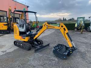 Produit très vendu 9018F Mini pelleteuse sur chenilles Poids de 1,9 tonne Contrôlée par PLC Haute efficacité en promotion - Product Image 6