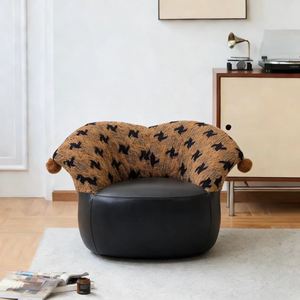 Juego de Sillones de Tela para Sala de Estar de Lujo, Cómodos y Modernos, Muebles para el Hogar, para Villa, Apartamento, Dormitorio, Balcón - Product Image 3