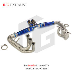 Juego <span class=keywords><strong>completo</strong></span> recto <span class=keywords><strong>de</strong></span> <span class=keywords><strong>escape</strong></span> personalizado <span class=keywords><strong>de</strong></span> titanio ING <span class=keywords><strong>para</strong></span> Porsche 911 992 GT3 con cabezales Catback <span class=keywords><strong>Auto</strong></span> accesorios <span class=keywords><strong>tubo</strong></span> <span class=keywords><strong>de</strong></span> <span class=keywords><strong>escape</strong></span> - Product Image 3