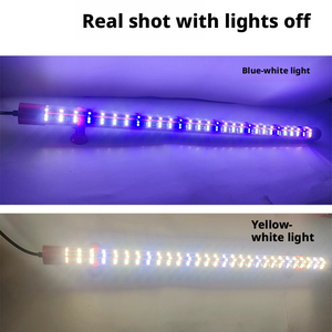 Lámpara de acuario acrílica 5D de color especial para peces dragón, 5 filas de luces LED, iluminación ultra gran angular de 240 grados, para peces rojos - Product Image 4