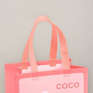 Bolsa de Compras Reutilizable Personalizable, Ecológica, Impresa, de Tela No Tejida, Reciclada, Promocional, con Logotipo Personalizado, para Regalos - Product Image 6