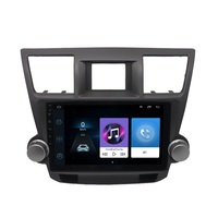 Lecteur DVD de voiture Android Jiawell, GPS, FM, musique, audio, vidéo, Carplay, Wifi, BT, écran IPS, autoradio pour Toyota Highlander 2009-2012