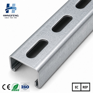 Canal UNISTRUT OEM ODM, fabriqué selon les échantillons, approvisionnement en gros direct d'usine - Product Image 1