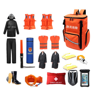Kit de Emergencia para Inundaciones, Tela Oxford Impermeable, Equipo de Rescate y Supervivencia para 2 Personas, para Respuesta a Desastres y Uso en Temporada de Lluvia - Product Image 4
