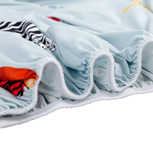 Expédition rapide Confortable Lisse Imperméable Protège-matelas 100% Coton <span class=keywords><strong>Jersey</strong></span> Bébé Berceau Drap-<span class=keywords><strong>housse</strong></span> - Product Image 5