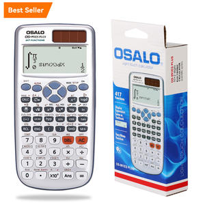 Haute qualité étudiant 417 fonction OS-991ES PLUS Test scientifique <span class=keywords><strong>calculatrice</strong></span> Support Logo personnalisé Calculadora Cientifica - Product Image 1