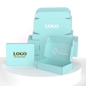 Ching ta tùy chỉnh gấp carton Glossy lớp phủ in sóng hộp bưu phẩm đóng gói quà tặng - Product Image 5