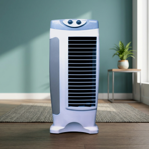 Elite Tower <b>Fan</b> 007 Oscillating 180 Degree Mechanical Control Plastic Body Electric Floor Use 25Ft Air Throw Air Cooling <b>Fan</b> - Product Image 2