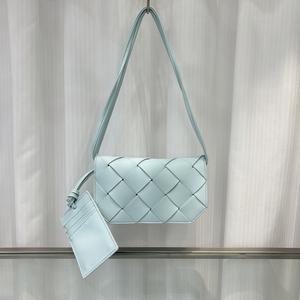 Sac à bandoulière minimaliste décontracté 2025, motif losanges tissés, pochette pour téléphone, petit sac à la mode - Product Image 3