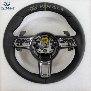 Volant en cuir intégral compatible avec <span class=keywords><strong>Porsche</strong></span> 911 Carrera S 4 4S Targa Turbo S GTS GT3 RS 997.2 2004 à 2012 - Product Image 6