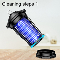 Offre Spéciale – Destructeurs d'insectes extérieurs efficaces IP44 étanches, 18W haute tension 4000V, lumière UV pour le contrôle des moustiques, moucherons, mites et autres nuisibles