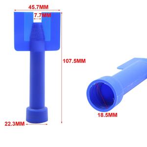 Boquilla para máquina de cantos de puertas de tamaño mediano/grande, boquilla para pistola de pegamento para vidrio, pistola de pegamento para <span class=keywords><strong>chapa</strong></span> de automóvil, boquilla guía de pegamento para plástico - Product Image 3
