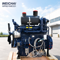 SCDC Weichai WP6G150E331 110KW 2000U/min 6,75L Turboaufgeladener Baumaschinenmotor Zuverlässige Leistung für Laderausrüstung