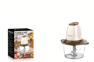 Tritacarne Sokany 2.0L 240W, robot da cucina elettrico per macinare carne, lama in acciaio inossidabile, corpo in plastica - Product Image 1