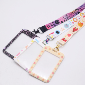 BSBHカスタムABSカードホルダー ポリエステル製ネックストラップ 可愛い柄プリント 学生証 高品質 教師用ネックストラップ - Product Image 5