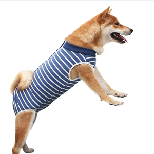 Mono quirúrgico <span class=keywords><strong>para</strong></span> perros y gatos, <span class=keywords><strong>camisa</strong></span> protectora con cuello redondo, alternativa, recuperación quirúrgica - Product Image 2