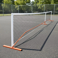 Redes de Pickleball Móviles Comerciales de Alta Calidad, Construcción Resistente, Correas de Tensión, Proveedor de Equipamiento Escolar