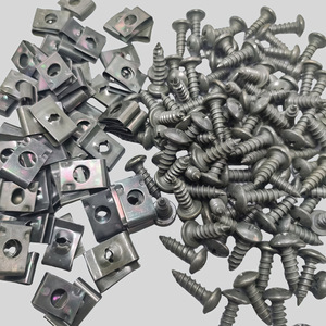 Clips de acero y tornillos autorroscantes para guardabarros de coche, revestimientos de guardabarros, parachoques, reparación y reemplazo 250815 - Product Image 1