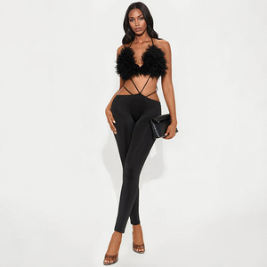 728 Nuevo Mono Casual para Mujer con Cintura Ajustada, Tirantes Finos y Espalda Descubierta - Product Image 6