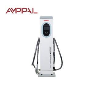 <span class=keywords><strong>Chargeur</strong></span> rapide pour véhicules électriques AMPPAL personnalisé OCPp AC <span class=keywords><strong>22KW</strong></span> à double pistolet, type 2, double borne, station de recharge pour voitures électriques, montage au sol, IP54, 4,3 pouces - Product Image 6