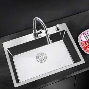 American Standard China Suppliers Kitchen Sinks SUS 304 Stainless SteelとDouble Bowl Canadianシンク